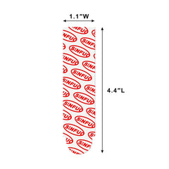 Sinfuo Damage Free Adhesive Strips for Frame, 32 XX-Large Picture Hanging Strips Refill, Removable Picture Hanger for Poster,Double Sided Tape Wall Sticky Heavy Duty Variety Pack