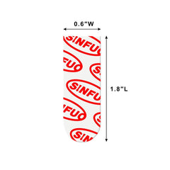 Sinfuo 48 Small Hanging Strips Refill, No Damage Adhesive Strips for Wall Hooks, Removable Picture Hanging Strips,Wall Sticky Double Sided Tape Heavy Duty Variety Pack