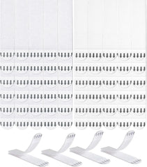 Sinnsally Large Picture Hanging Strips Heavy Duty,32-Pairs(64 Strips) Sticky Picture Hangers for Walls Hanging Without Nail,Damage Free No Nails Refill Adhesive Poster Frame Mounting,White