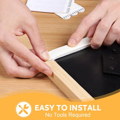 Sinnsally Medium Picture Hanging Strips Heavy Duty,20-Pairs(40 Strips) Sticky Picture Hangers for Walls Hanging Without Nail,Damage Free No Nails Refill Adhesive Poster Frame Mounting, White