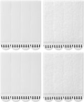 Sinnsally X-Large Picture Hanging Strips Heavy Duty,20-Pairs(40 Strips) Sticky Picture Hangers for Walls Hanging Without Nail,Damage Free No Nails Refill Adhesive Poster Frame Mounting,White