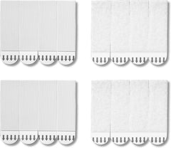 MOVELYST 32-Pairs(64 Strips) Medium Picture Hanging Strips, Hook and Loop Tape, Picture Hanger Damage Free, Waterproof Adhesive Strips for Frame Hanging and Christmas Decorations, Heavy Duty