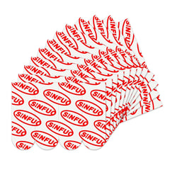 Sinfuo 48 Small Hanging Strips Refill, No Damage Adhesive Strips for Wall Hooks, Removable Picture Hanging Strips,Wall Sticky Double Sided Tape Heavy Duty Variety Pack