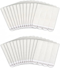 MOVELYST 64-Pairs(128 Strips) Medium Picture Hanging Strips, Hook and Loop Tape, Picture Hanger Damage Free, Waterproof Adhesive Strips for Frame Hanging and Christmas Decorations, Heavy Duty