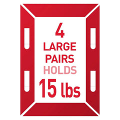 Command 15 lb & 10 lb Large and Medium 28 Pairs Picture Hanging Strips (56 Strips), Damage-Free Hangers for Picture Frames, No Tools Required, Great for Home Room Wall Decor, White Adhesive