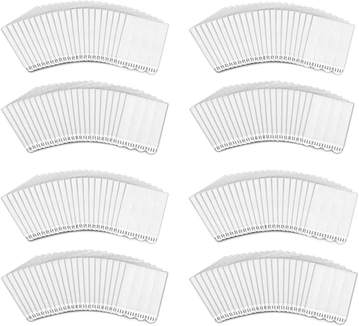 MOVELYST 240-Pairs(480 Strips) Medium Picture Hanging Strips Heavy Duty, Removable Hook and Loop Tape, Waterproof Adhesive Strips for Frame Hanging