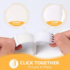 Small Picture Hanging Strips Heavy Duty,40-Pairs(80 Strips) Sticky Picture Hangers for Walls Hanging Without Nail,Damage Free No Nails Refill Adhesive Poster Frame Mounting