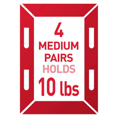 Command 15, 10, & 5 lb Large, Medium and Small 32 Pairs Picture Hanging Strips (64 Strips), Damage-Free Hangers for Picture Frames, No Tools Required, Great for Home Room Wall Decor, White Adhesive