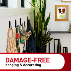 Command Indoor Large Replacement Strips, Holds up to 5 lb, 40 Adhesive Strips – Damage-Free Wall Hanging Refill, Re-Hang Large Hooks for Home Décor and Wall Décor