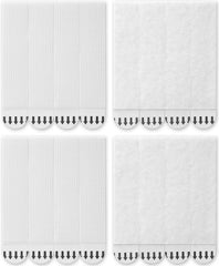 Sinnsally X-Large Picture Hanging Strips Heavy Duty,20-Pairs(40 Strips) Sticky Picture Hangers for Walls Hanging Without Nail,Damage Free No Nails Refill Adhesive Poster Frame Mounting,White
