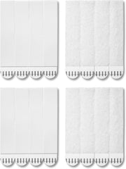 MOVELYST 28-Pairs(56 Strips) Large Narrow Picture Hanging Strips, Removable Hook and Loop Tape Damage Free, Waterproof Adhesive Strips for Frame Hanging, Heavy Duty