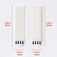 MOVELYST 28-Pairs(56 Strips) Large Picture Hanging Strips, Removable Hook and Loop Tape, Picture Hanger Damage Free, Adhesive Strips for Frame Hanging and Christmas Decorations, Heavy Duty