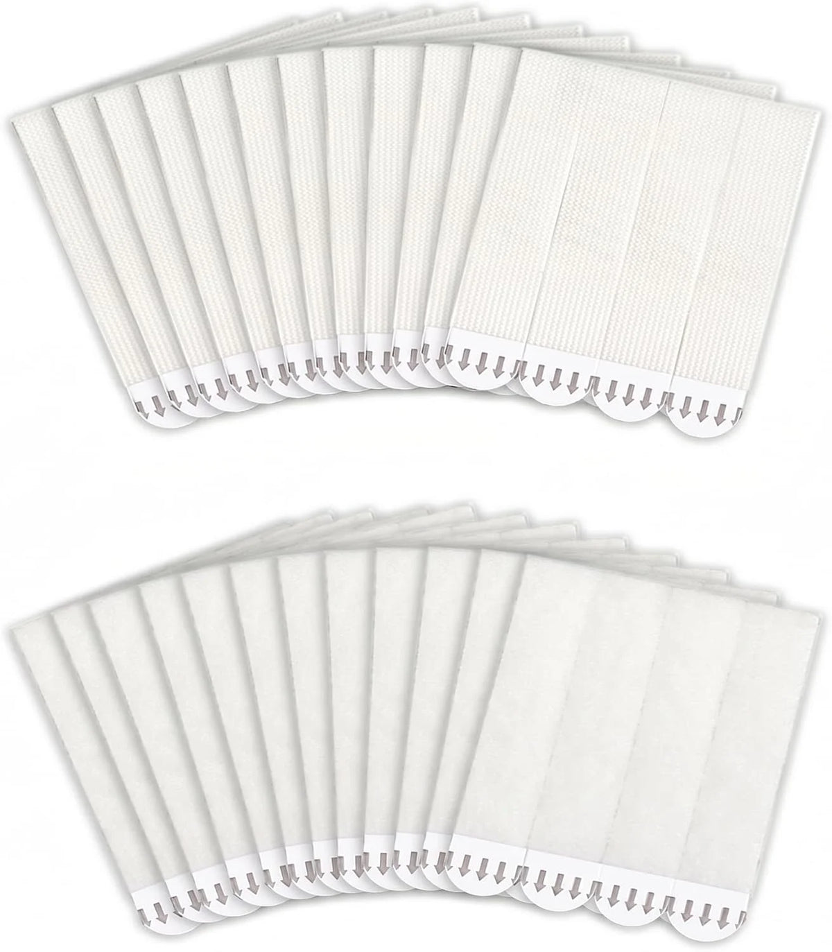 MOVELYST 64-Pairs(128 Strips) Medium Picture Hanging Strips, Hook and Loop Tape, Picture Hanger Damage Free, Waterproof Adhesive Strips for Frame Hanging and Christmas Decorations, Heavy Duty